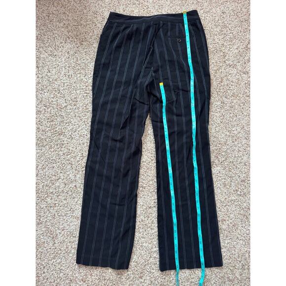EP PRO stretch; Black striped Pants, women's size 6, Striped - Picture 4 of 7